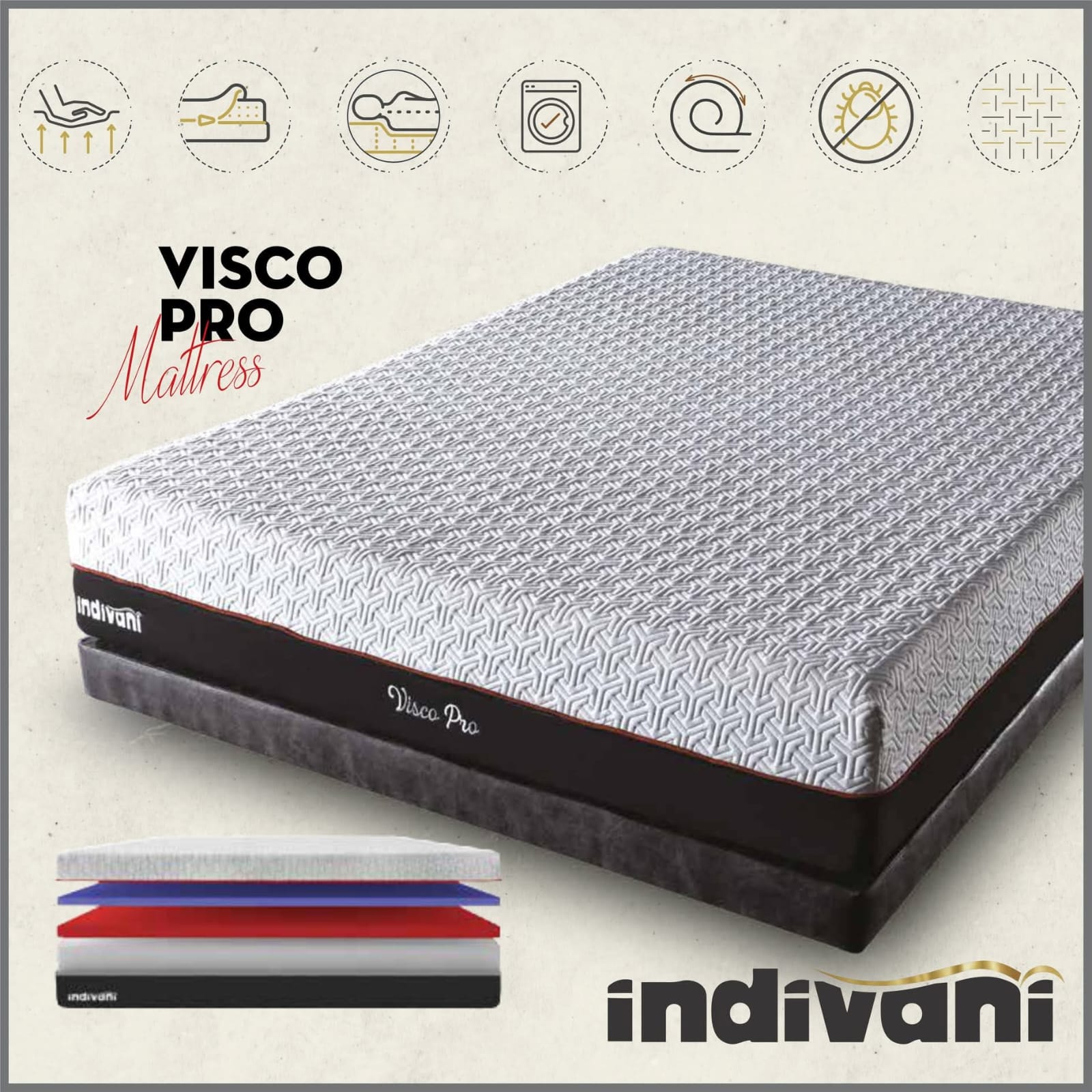 მატრასი Visco Pro